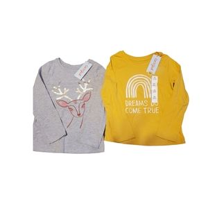 4T/5T Girl's Long Sleeve Shirt